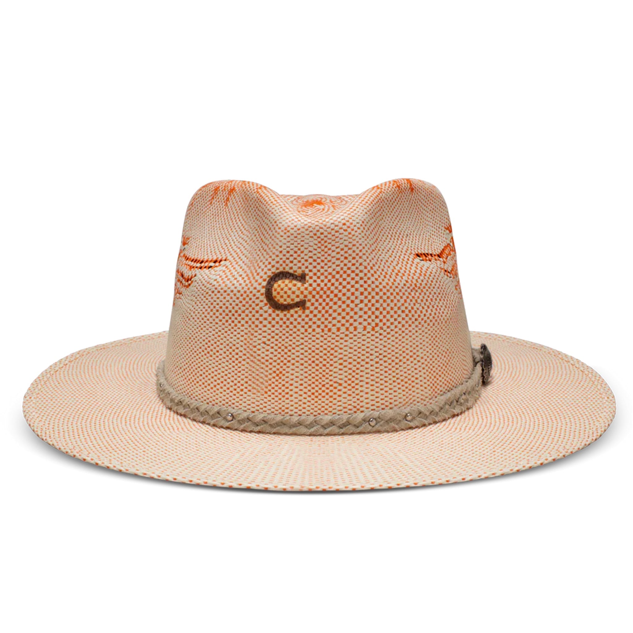 Charlie 1 Horse Straw Topo Chico Coral/Natural