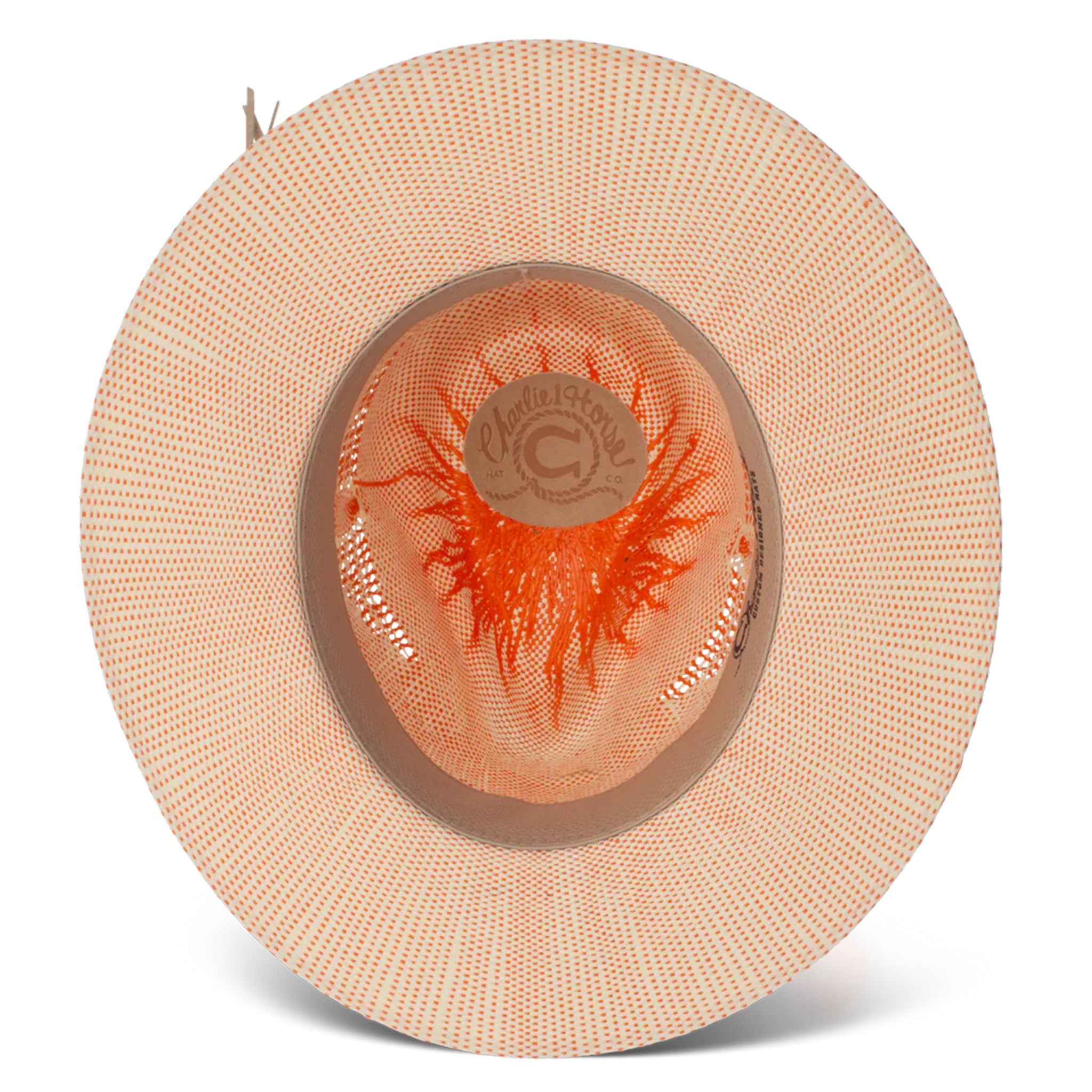 Charlie 1 Horse Straw Topo Chico Coral/Natural