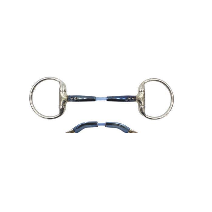 Cable Eggbutt Snaffle Bombers Bit-Trailrace Equestrian Outfitters-The Equestrian
