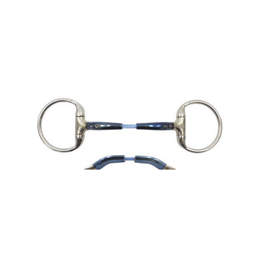 Cable Eggbutt Snaffle Bombers Bit-Trailrace Equestrian Outfitters-The Equestrian
