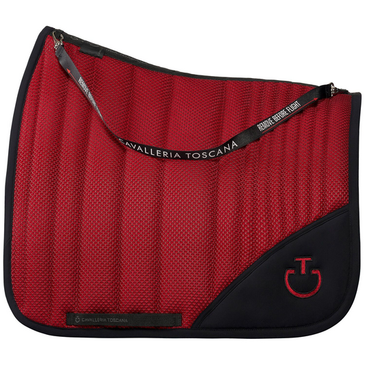 Cavalleria Toscana Air Saddle Pad - Dressage-Trailrace Equestrian Outfitters-The Equestrian