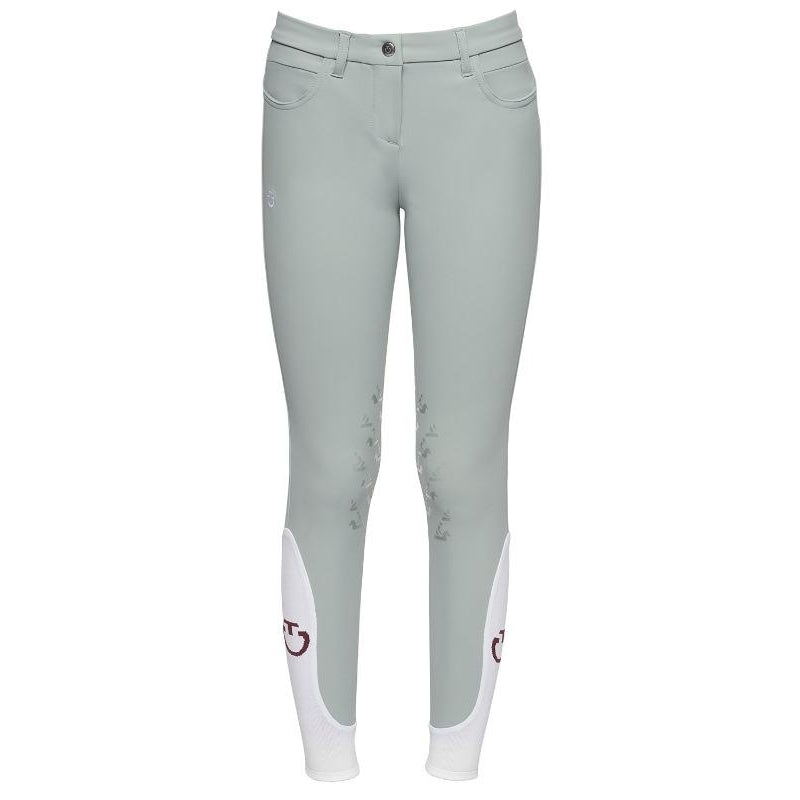 Cavalleria Toscana Girls Pattern Knee Grip Breeches-Trailrace Equestrian Outfitters-The Equestrian