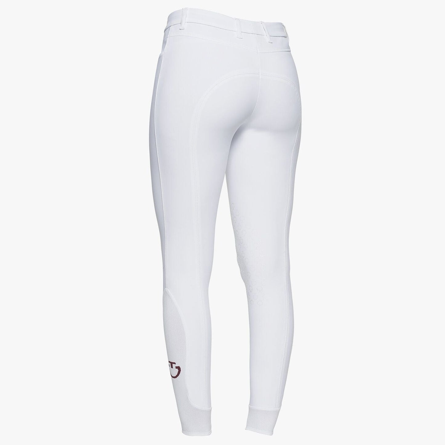 Cavalleria Toscana Ladies New Grip System Breeches - White-Trailrace Equestrian Outfitters-The Equestrian