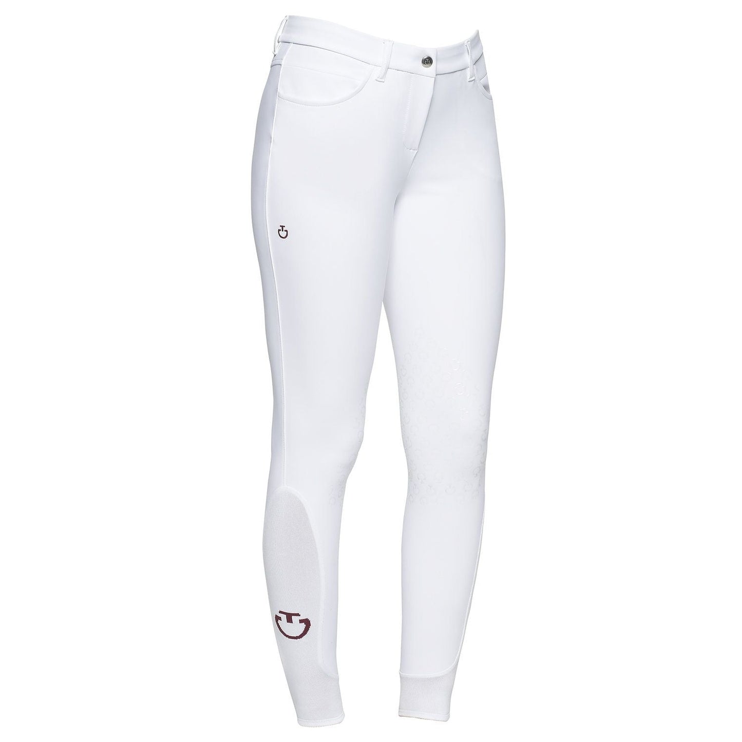 Cavalleria Toscana Ladies New Grip System Breeches - White-Trailrace Equestrian Outfitters-The Equestrian