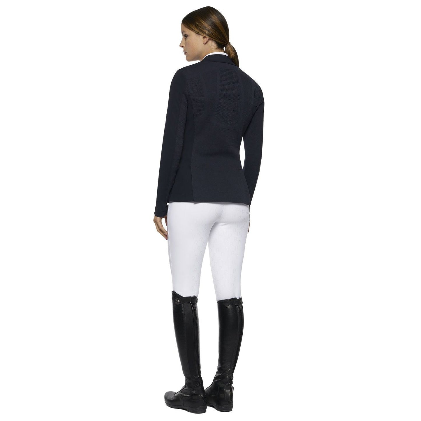 Cavalleria Toscana Light Tech Knit Zip Riding Jacket-Trailrace Equestrian Outfitters-The Equestrian