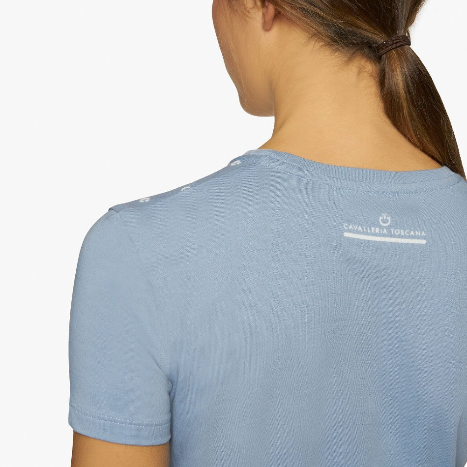 Cavalleria Toscana Mini CT Flock T-Shirt-Trailrace Equestrian Outfitters-The Equestrian