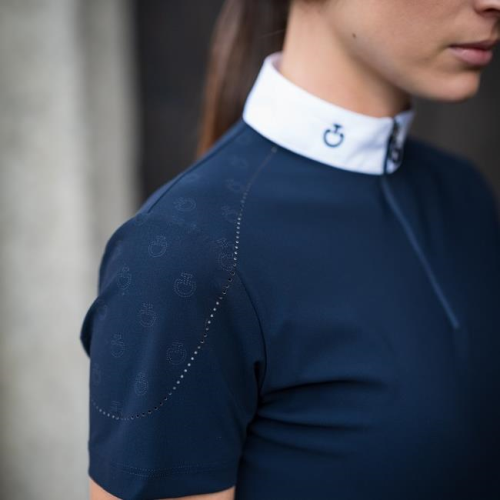 Cavalleria Toscana Mini CT Laser Motif Competition Polo-Trailrace Equestrian Outfitters-The Equestrian