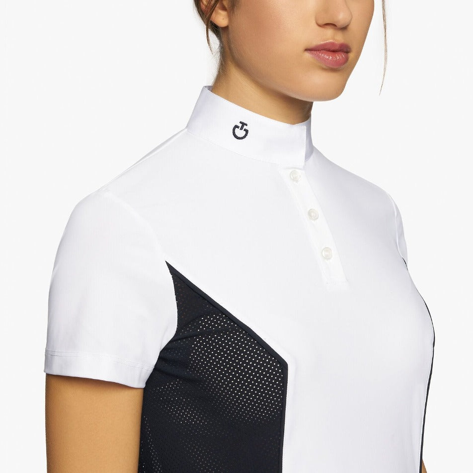 Cavalleria Toscana Perforated Insert Competition Polo-Trailrace Equestrian Outfitters-The Equestrian