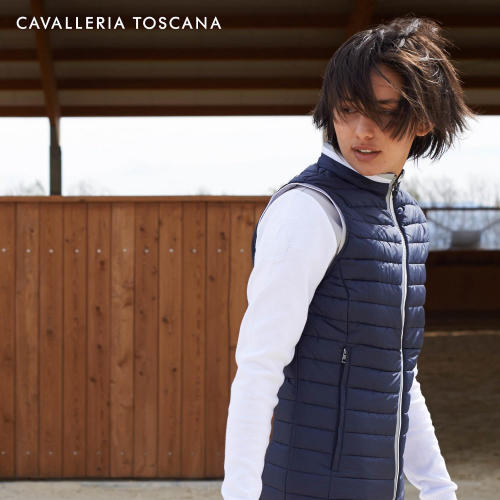 Cavalleria Toscana Ultralight Quilted Vest-Trailrace Equestrian Outfitters-The Equestrian
