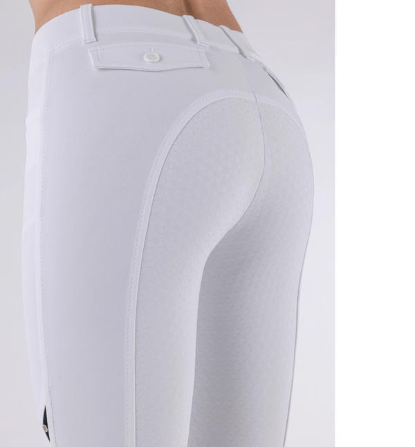Equiline CERIEK Women’s B-MOVE Full Grip Breeches White