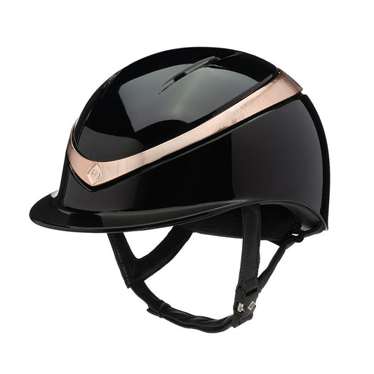 Charles Owen Halo - Gloss-Trailrace Equestrian Outfitters-The Equestrian
