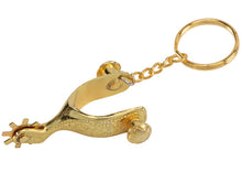 Gold spur keyring