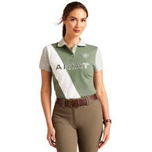 Ariat Wms Taryn SS Polo Duck Green