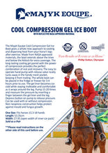 Majyk Equipe Cool Compression Gel Ice Boots Silver