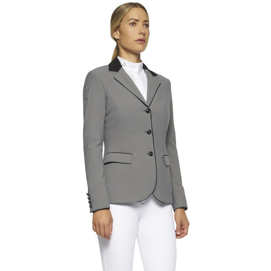 CT Ladies GP Riding Jacket - Grey-Trailrace Equestrian Outfitters-The Equestrian