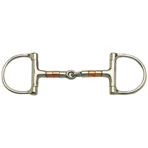 Dee Bit Copper Rollers-Trailrace Equestrian Outfitters-The Equestrian