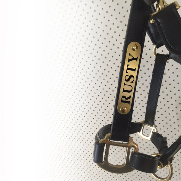 Horse Halter Nameplate