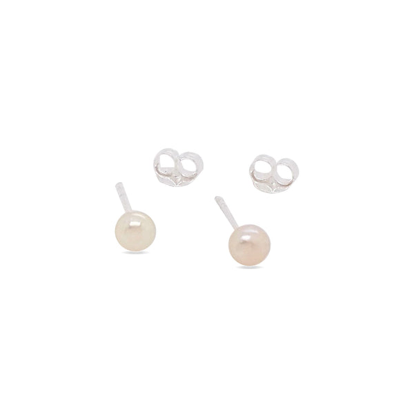 Mountain Creek Jewellery 4mm Pearl Stud Earrings