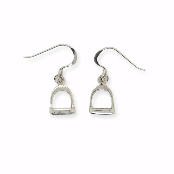 Mountain Creek Jewellery Sterling Silver Stirrup Drop Earrings