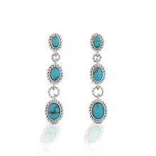 Kelly Herd Earrings Turquoise Drop – Sterling Silver