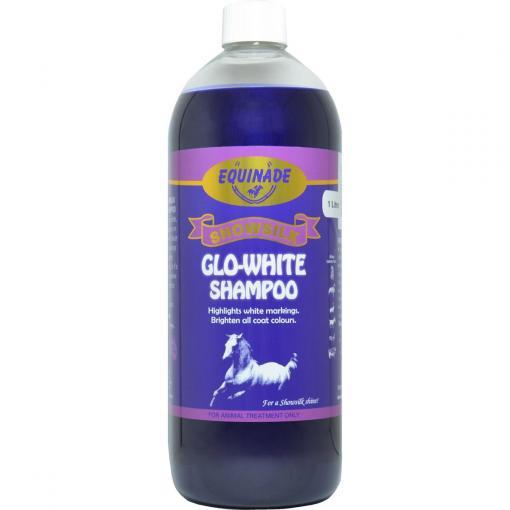 Equinade Showsilk Glo-White Shampoo-Southern Sport Horses-The Equestrian