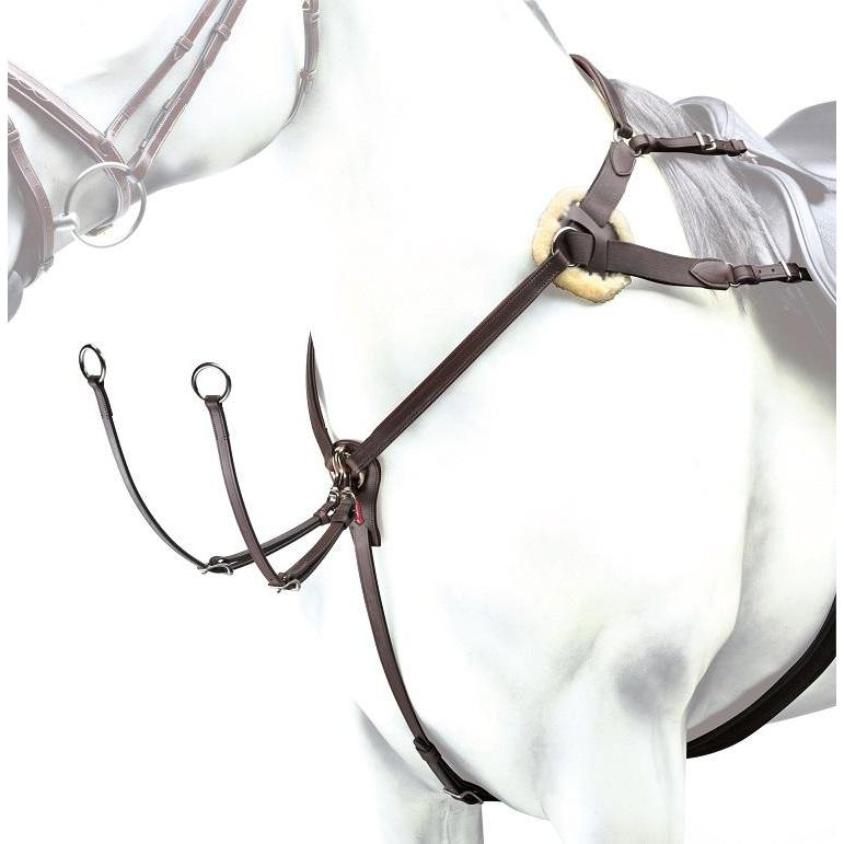 Equipe 5 point Breast Plate BP12-Trailrace Equestrian Outfitters-The Equestrian