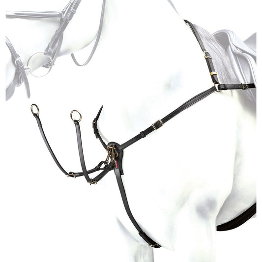 Equipe Breast Plate BP08-Trailrace Equestrian Outfitters-The Equestrian