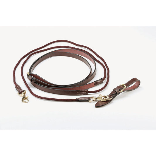 Equipe Draw Reins RE04-Trailrace Equestrian Outfitters-The Equestrian