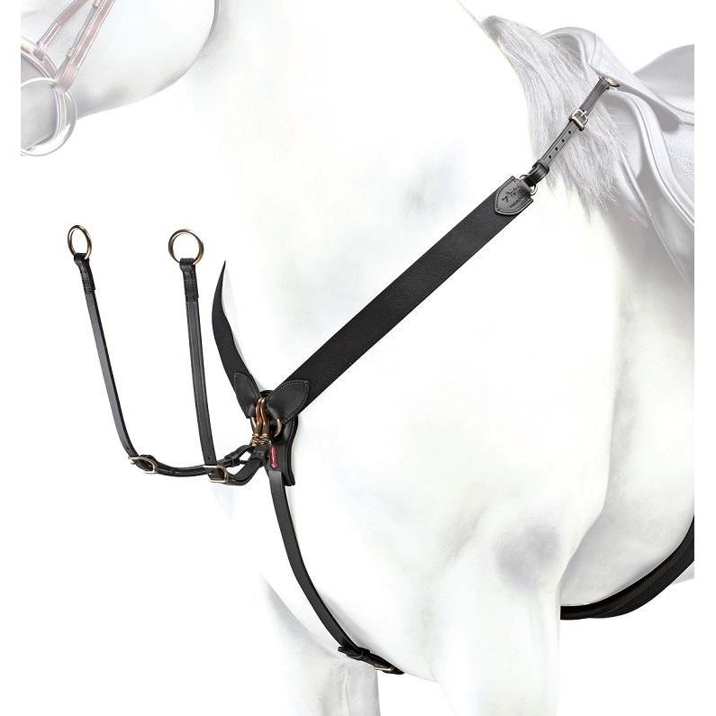 Equipe Elastic Y Breastplate BP01-Trailrace Equestrian Outfitters-The Equestrian