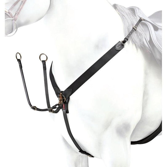 Equipe Elastic Y Breastplate BP01-Trailrace Equestrian Outfitters-The Equestrian