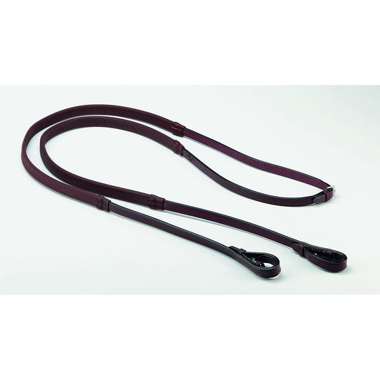 Equipe Emporio Rubber Grip Reins-Trailrace Equestrian Outfitters-The Equestrian