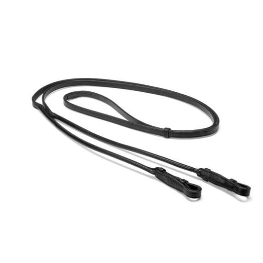 Equipe Rolled Dressage Reins 4/8 RE16-Trailrace Equestrian Outfitters-The Equestrian