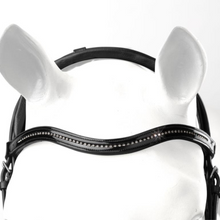 Equipe Snaffle Bridle - Patent Bling Browband  - BR64 -  Equipe