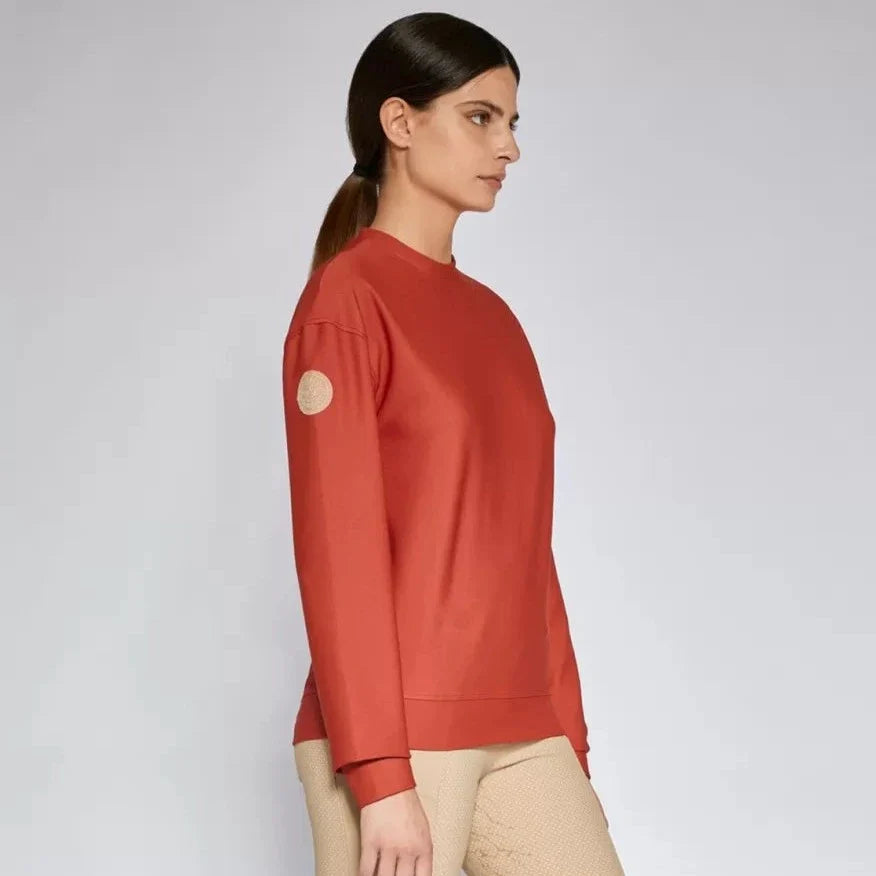 Cavalleria Toscana Diagonal Weave Crew Neck
