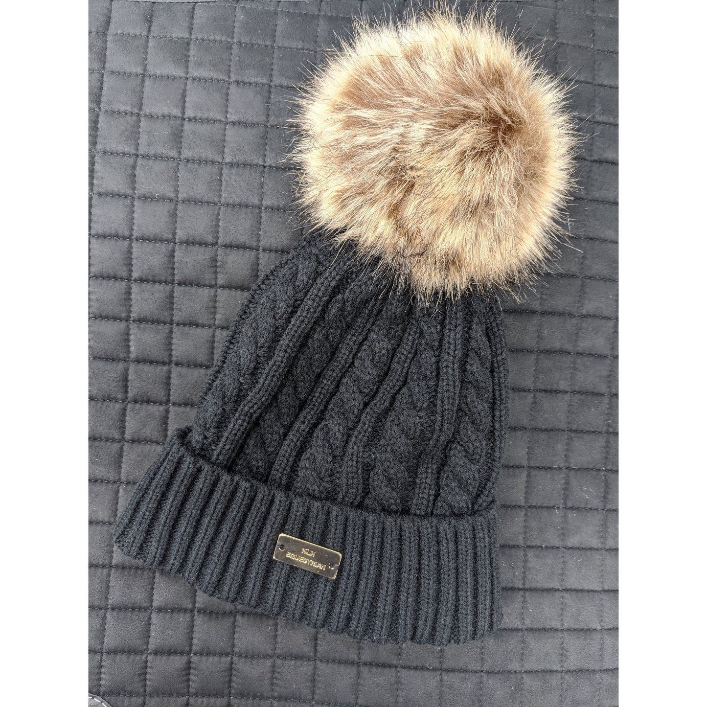 HLH Equestrian Apparel Luxe Fleece Winter Beanie-Southern Sport Horses-The Equestrian