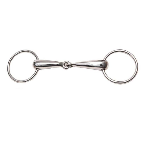 Hollow Mouth Ring Snaffle-Trailrace Equestrian Outfitters-The Equestrian