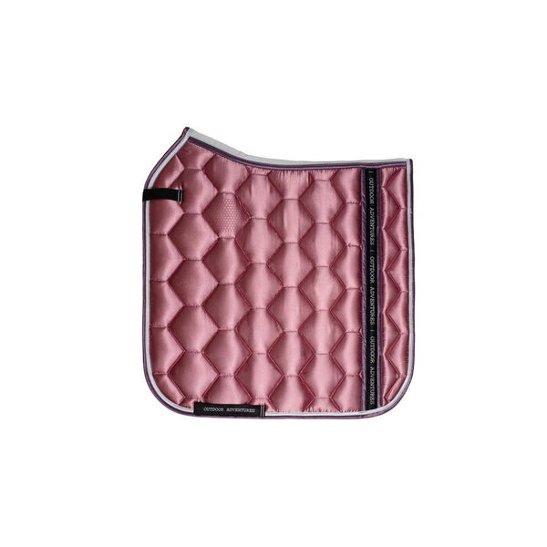 Dressage Honeycomb Quilted Satin Saddle Pad