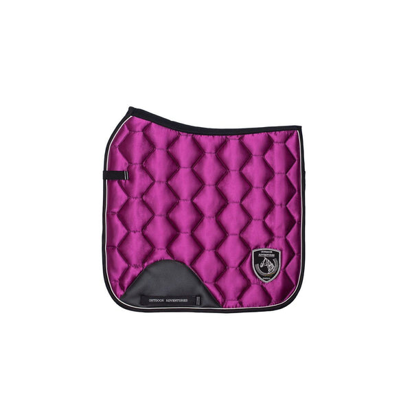 Dressage Honeycomb Quilted Satin Saddle Pad