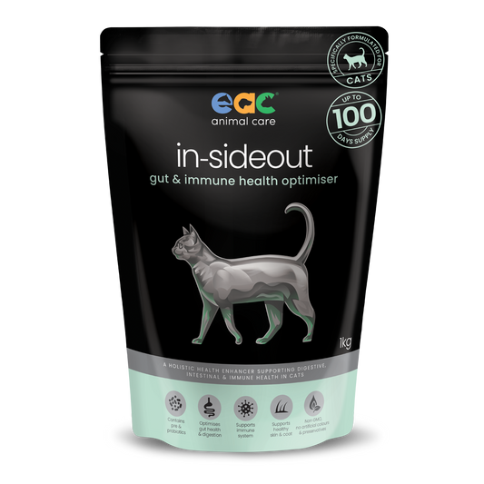 in-sideout Cat Formula - Pre & Probiotic Nutraceutical Supplement For Cats-EAC Animal Care-The Equestrian