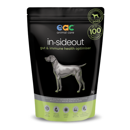 in-sideout Dog Formula - Pre & Probiotic Natural Nutraceutical Supplement For Dogs-EAC Animal Care-The Equestrian