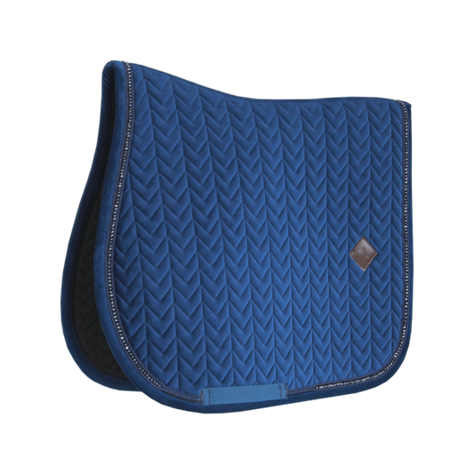 Kentucky Horseware Velvet Saddle Pad Pearls Jumping-Trailrace Equestrian Outfitters-The Equestrian