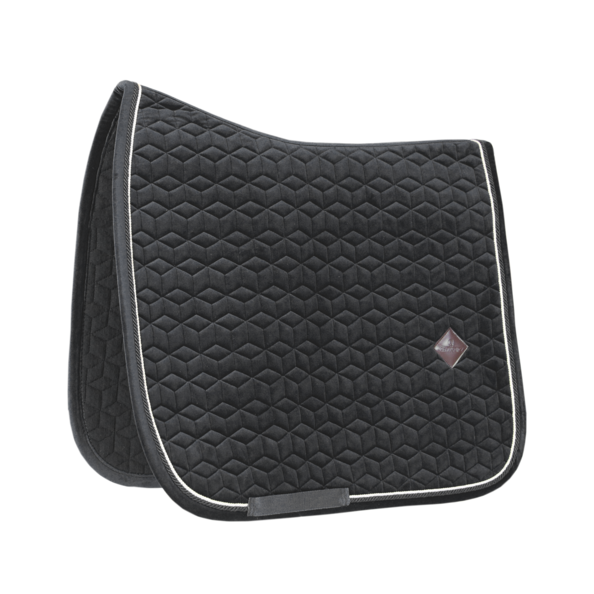 Kentucky Horsewear Basic Velvet Saddle Pad - Dressage-Trailrace Equestrian Outfitters-The Equestrian