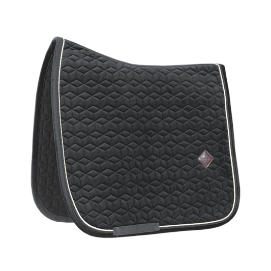 Kentucky Horsewear Basic Velvet Saddle Pad - Dressage-Trailrace Equestrian Outfitters-The Equestrian
