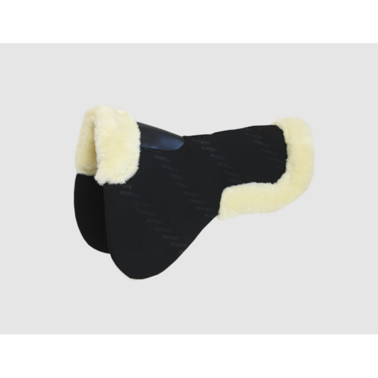 Kentucky Horsewear Half Pad Impact Equalizer- Sheepskin-Trailrace Equestrian Outfitters-The Equestrian