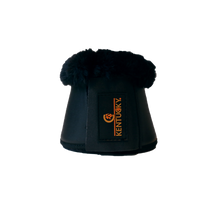 Kentucky Leather Overreach Bell Boots-Dapple EQ-The Equestrian