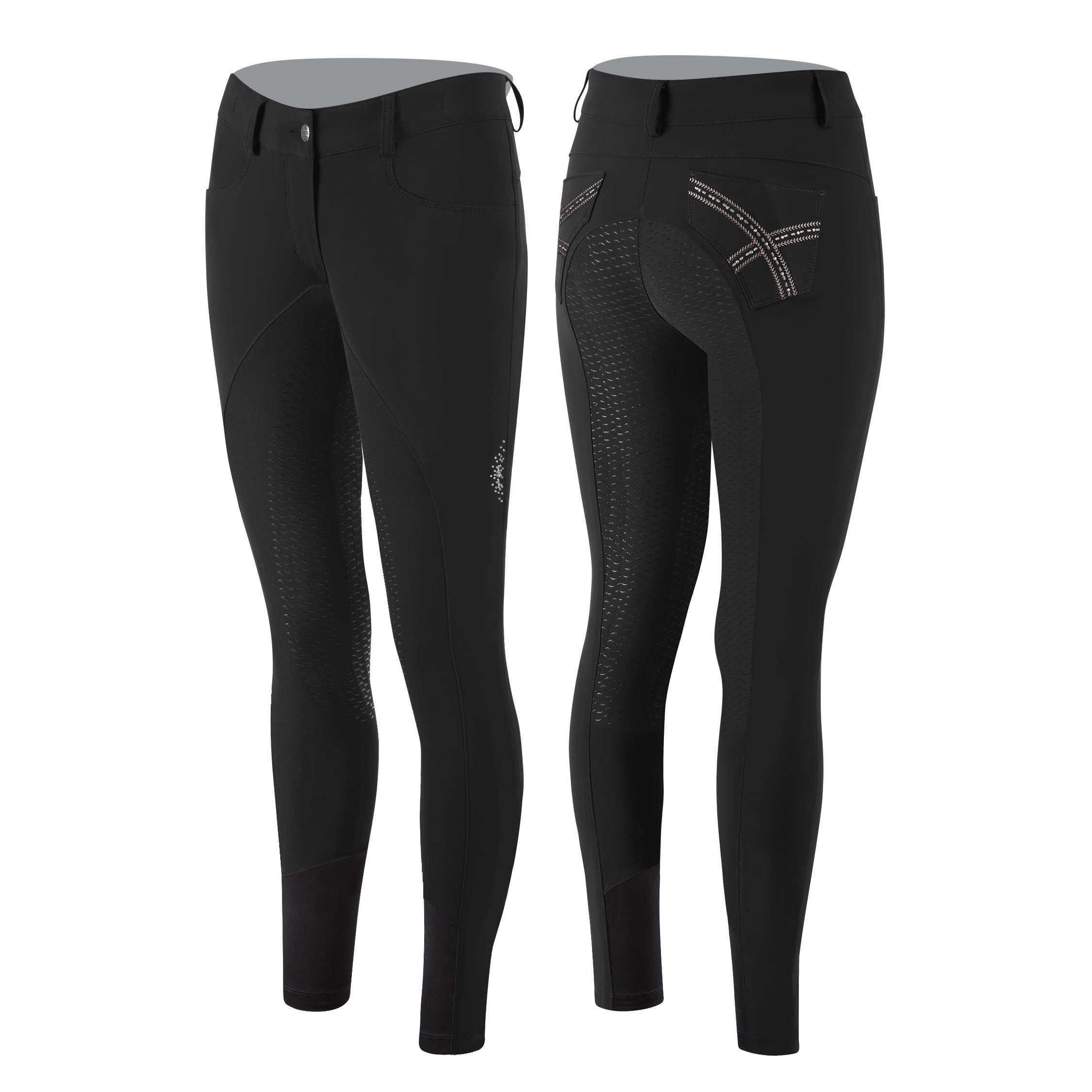 Ladies Animo Nibras Breeches for Equestrian Riding-Dapple EQ-The Equestrian