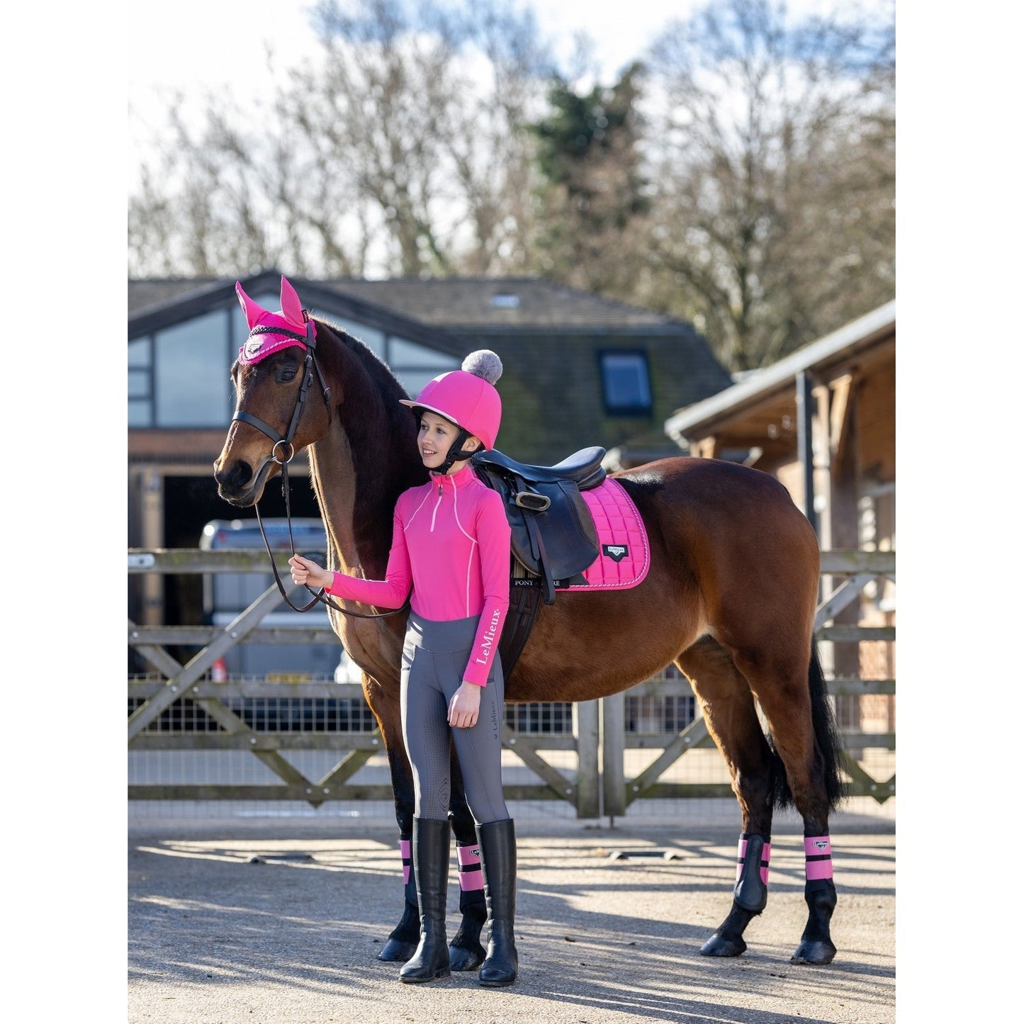 LeMieux Junior Loire Dressage Saddlepad-Southern Sport Horses-The Equestrian