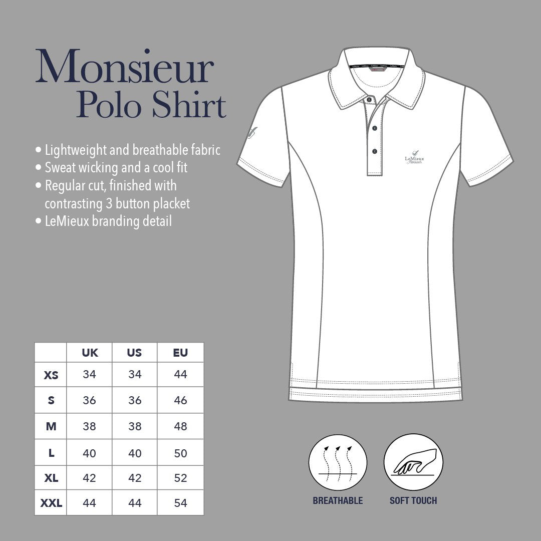 LeMieux Monsieur Polo Shirt-Southern Sport Horses-The Equestrian