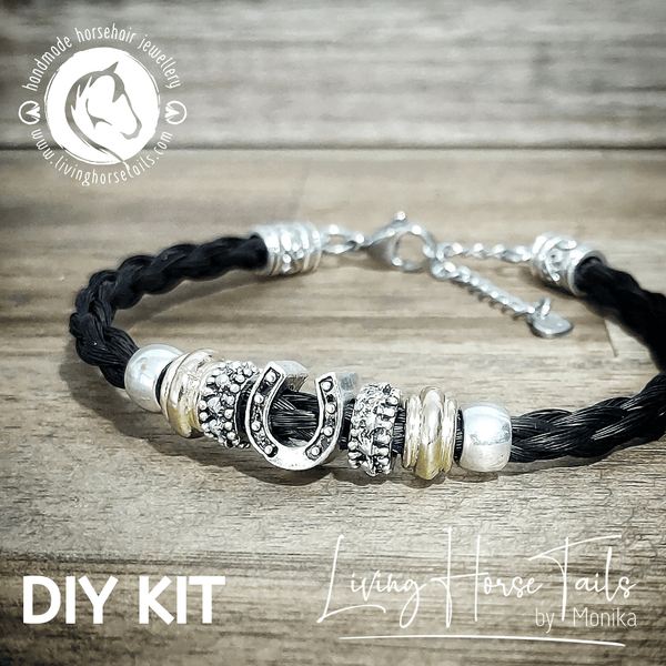 DIY Horsehair Bracelet Kit. Make your own (D)