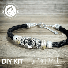 DIY Horsehair Bracelet Kit. Make your own (D)
